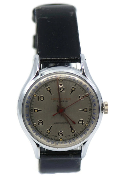 Lanco-Fon Alarm Stainless Steel Watch