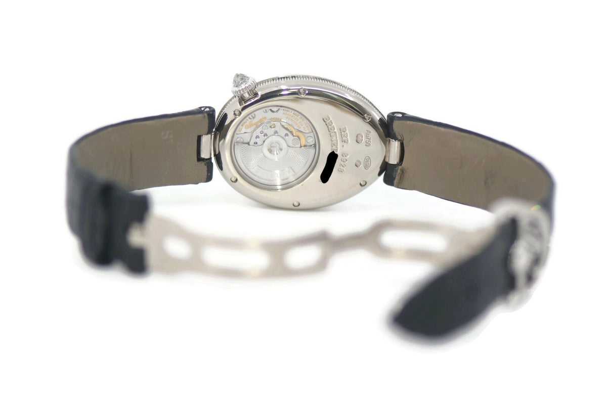 Breguet Naples Diamond 18K White Gold Watch 8928