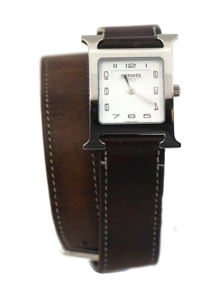 Hermes H Hour Stainless Steel Watch HH1.510