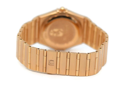 Omega Constellation Olympic Beijing 2008 Diamond 18K RG Watch 111.50.36.10.52.00