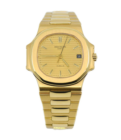 Patek Philippe Nautilus Gubelin 18K Yellow Gold Watch 3800/1J