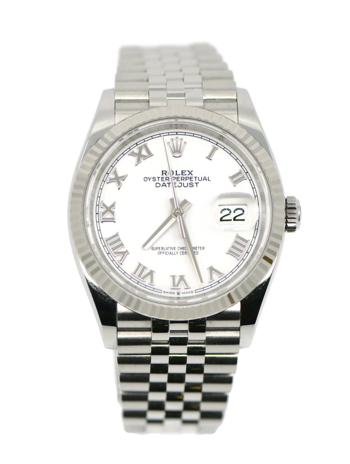 Rolex Datejust 36 Stainless Steel Watch 126234