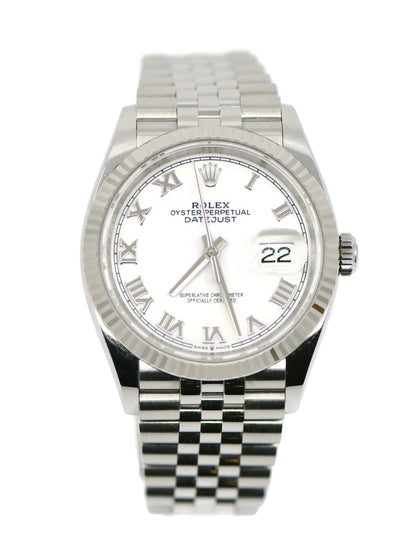 Rolex Datejust 36 Stainless Steel Watch 126234