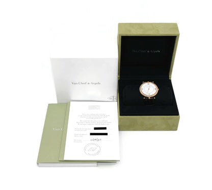 Van Cleef & Arpels Pierre Diamond 18K Rose Gold Watch