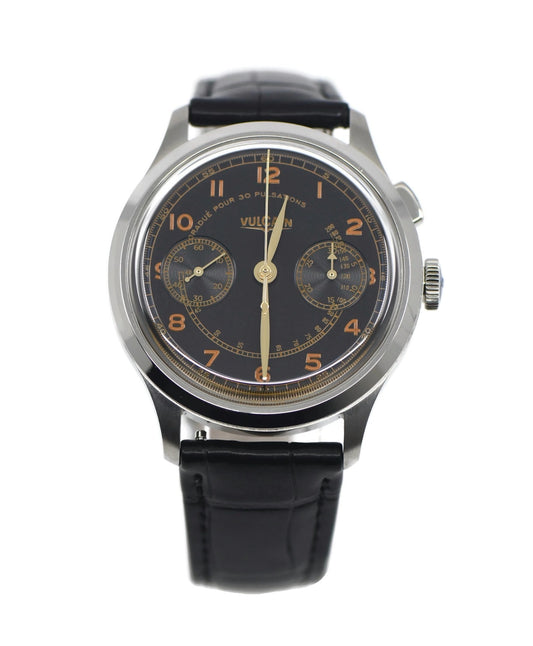 Vulcain Monopusher Heritage Stainless Steel Watch 650167