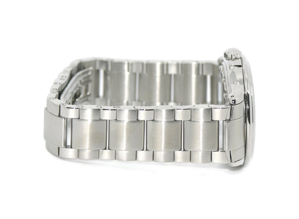 Blancpain Leman Dual Time Day Night Stainless Steel Watch 2160
