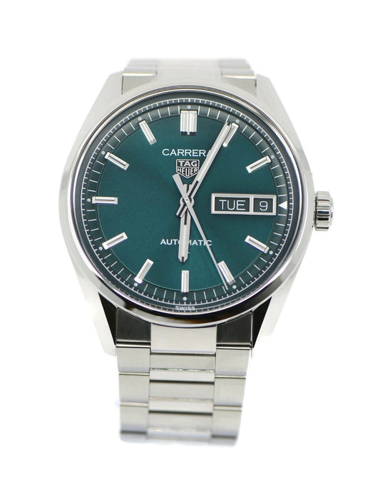 Tag Heuer Carrera Day Date Stainless Steel Watch WDA2115