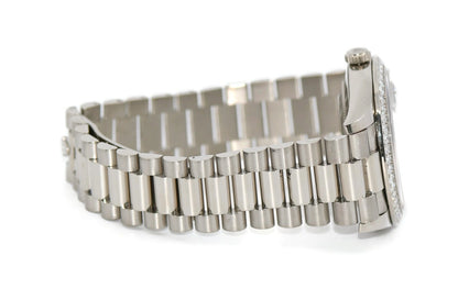 Rolex Day Date Diamond 18K White Gold Watch 228349RBR