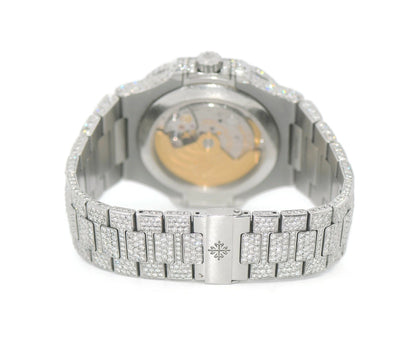 Patek Philippe Nautilus Diamond Stainless Steel Watch 5726/1A
