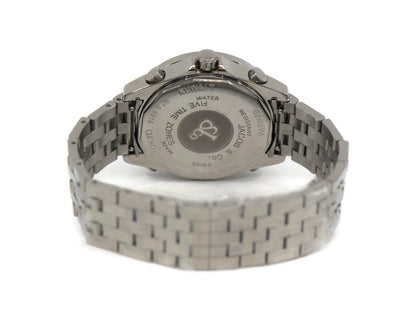 Jacob & Co Five Timezone Diamond Stainless Steel Watch JCM-113DA