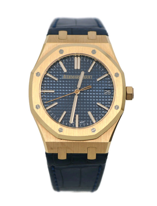 Audemars Piguet Royal Oak 50th Anniversary 18K Rose Gold Watch 15510OR
