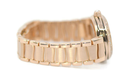 Omega Ladymatic Diamond 18K Rose Gold Watch 425.65.34.20.51.001