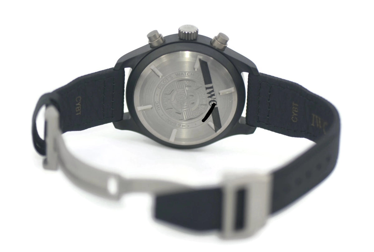 IWC Pilot Top Gun Chronograph Ceramic Watch IW389001
