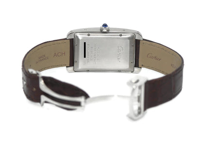 Cartier Tank Americaine Stainless Steel Watch WSTA0045