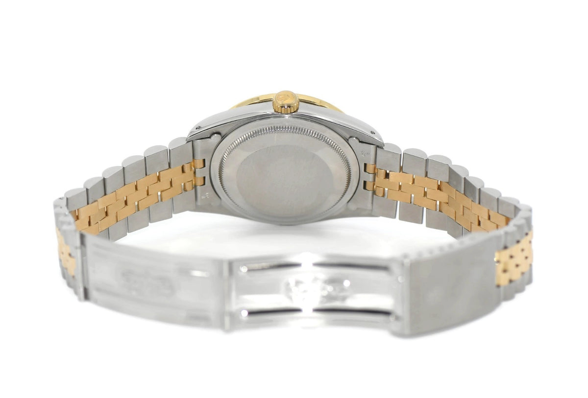 Rolex Datejust Diamond 18K/Stainless Steel Watch 16233