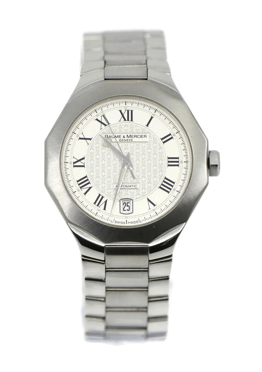 Baume & Mercier Riviera Stainless Steel Watch 65582