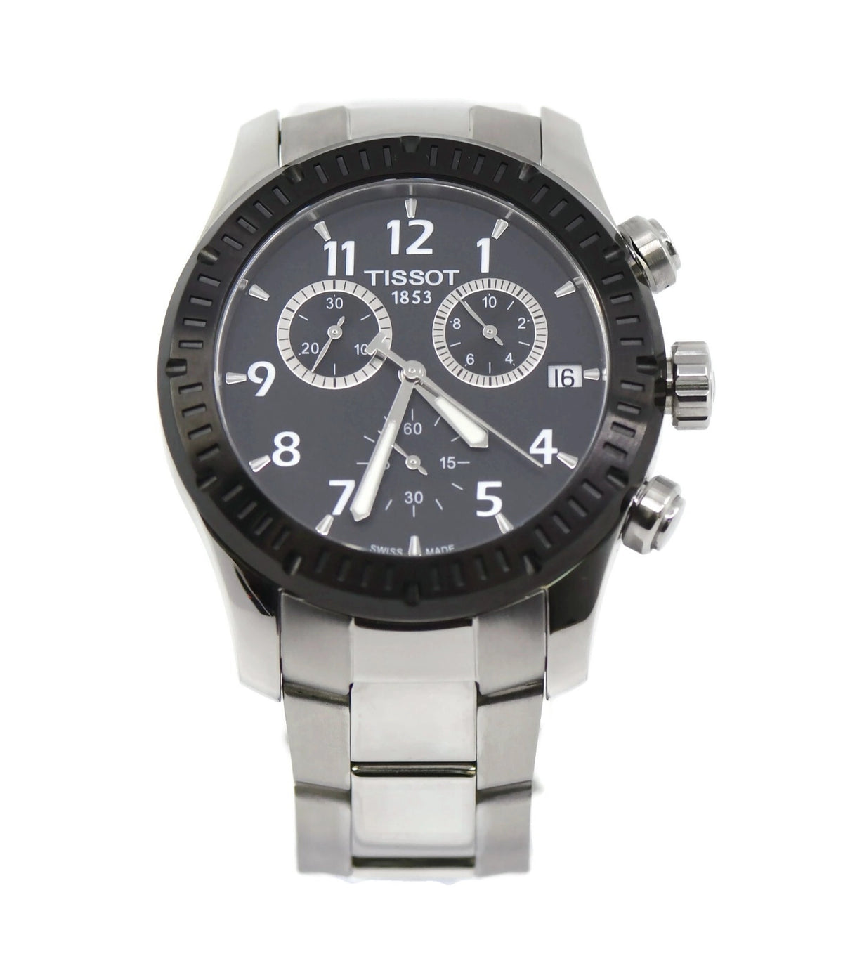 Tissot V8 Chronograph Stainless Steel Watch T039417