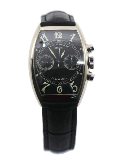 Franck Muller Casablanca Chronograph 18K White Gold Watch 5850CC