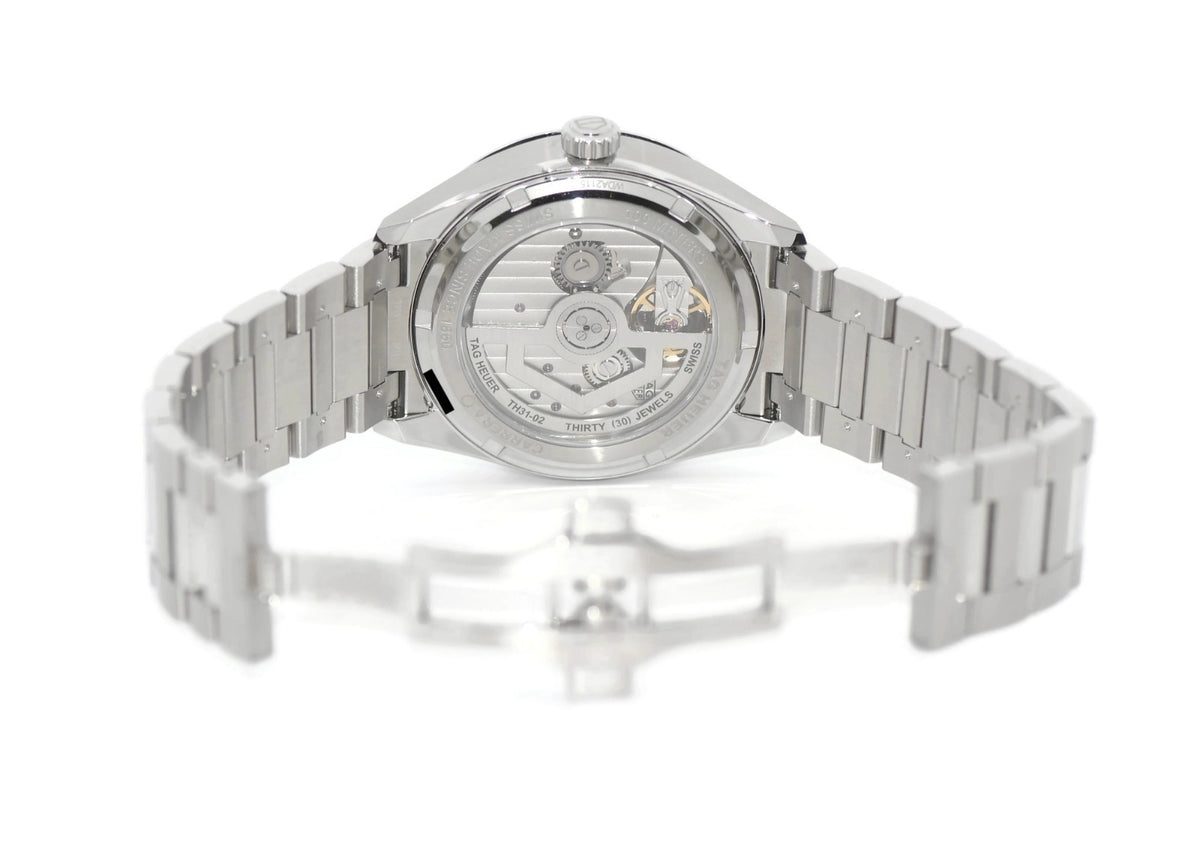 Tag Heuer Carrera Day Date Stainless Steel Watch WDA2115