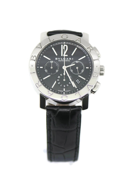 Bulgari Chronograph Stainless Steel Watch BB42SL