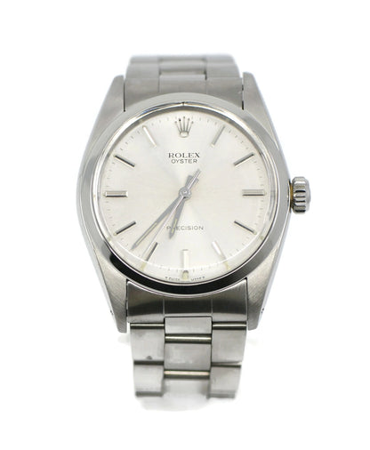 Rolex Oyster Precision Stainless Steel Watch 6426