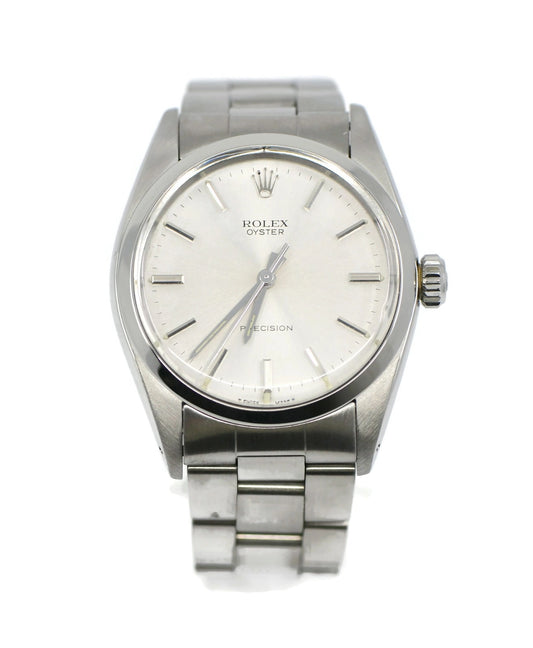Rolex Oyster Precision Stainless Steel Watch 6426