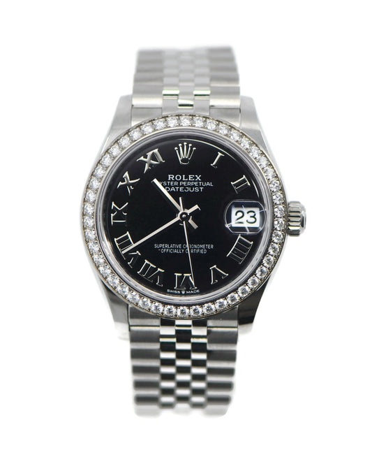 Rolex Datejust 31 Diamond Stainless Steel Watch 278384RBR