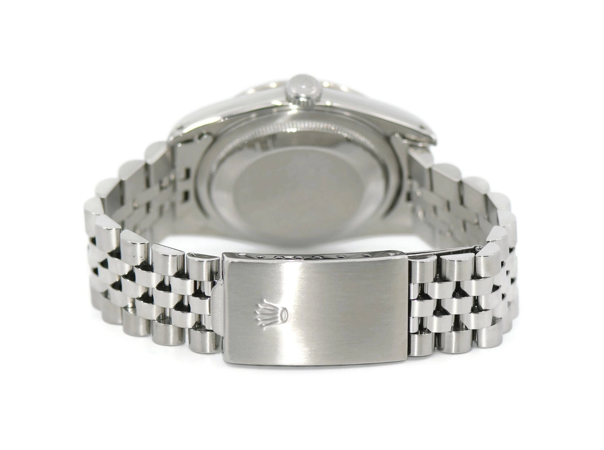 Rolex Datejust Diamond Stainless Steel Watch 16234