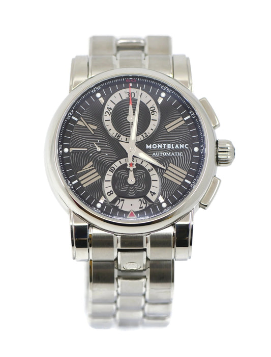 Montblanc Star Chronograph Stainless Steel Watch 102376
