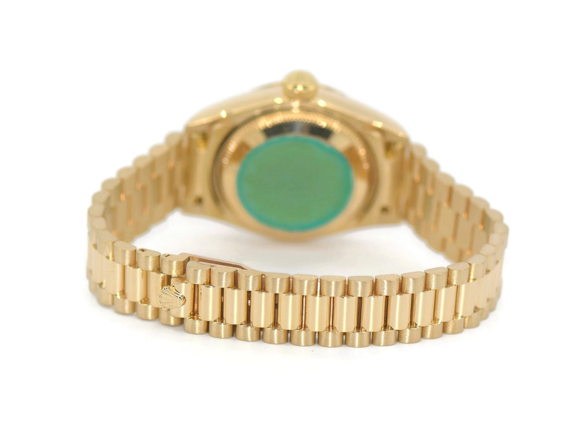 Rolex Datejust Diamond 18K Yellow Gold Watch 79178