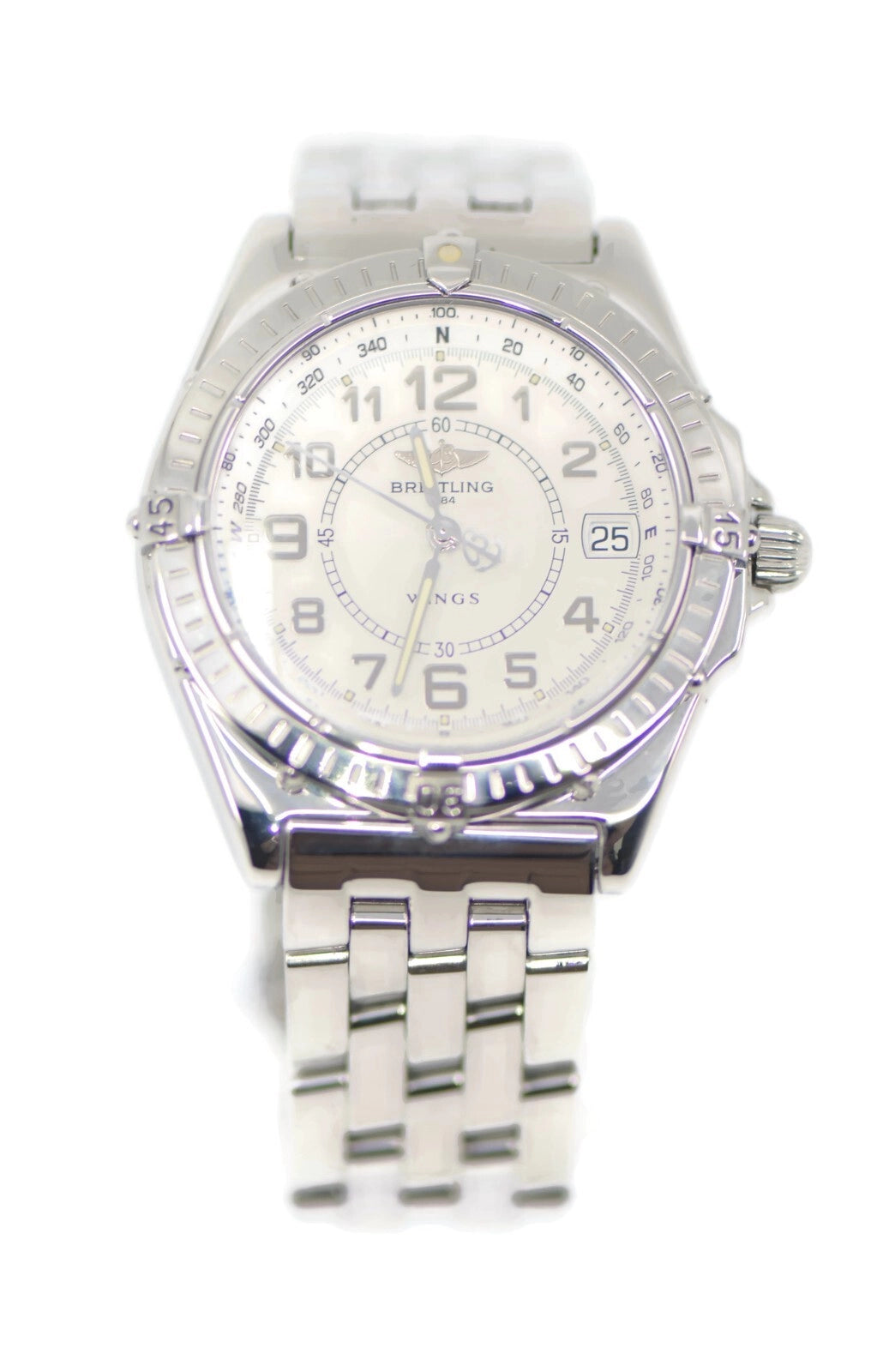 Breitling Windrider Wings Stainless Steel Watch A66050