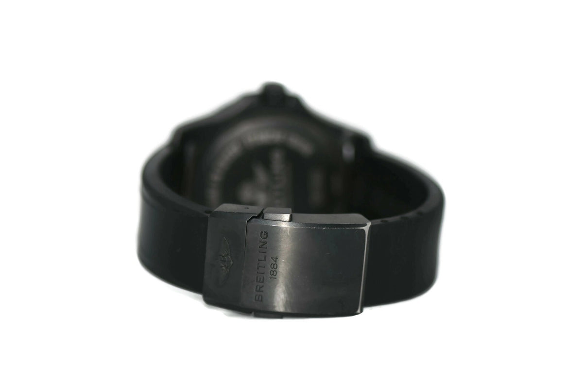 Breitling Superocean Black Steel Watch M17393
