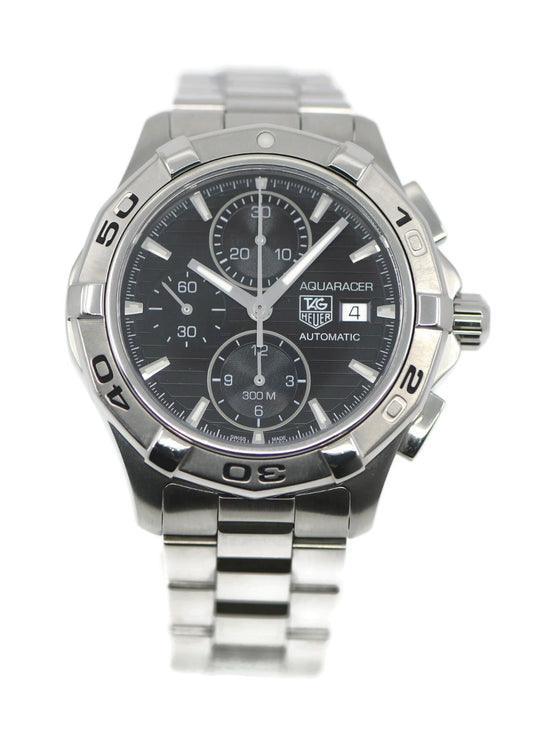 Tag Heuer Aquaracer Chronograph Stainless Steel Watch CAP2110