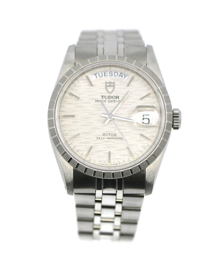 Tudor Prince Day Date Stainless Steel Watch 76210