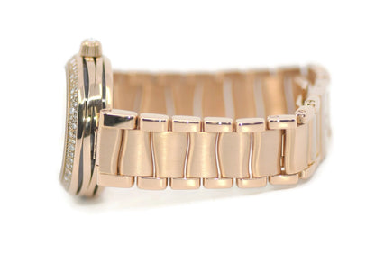 Omega Ladymatic Diamond 18K Rose Gold Watch 425.65.34.20.51.001