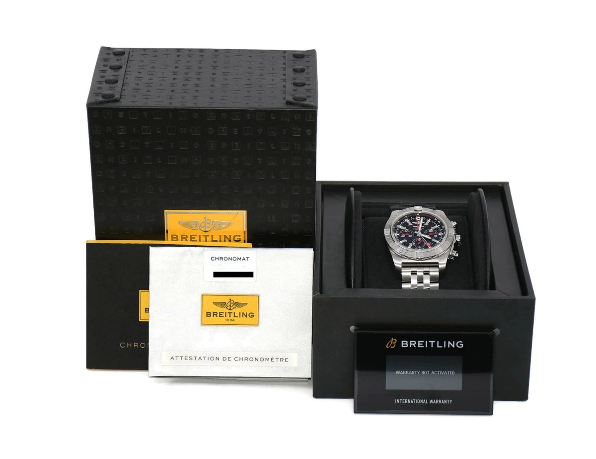 Breitling Chronomat Stainless Steel Watch AB0412