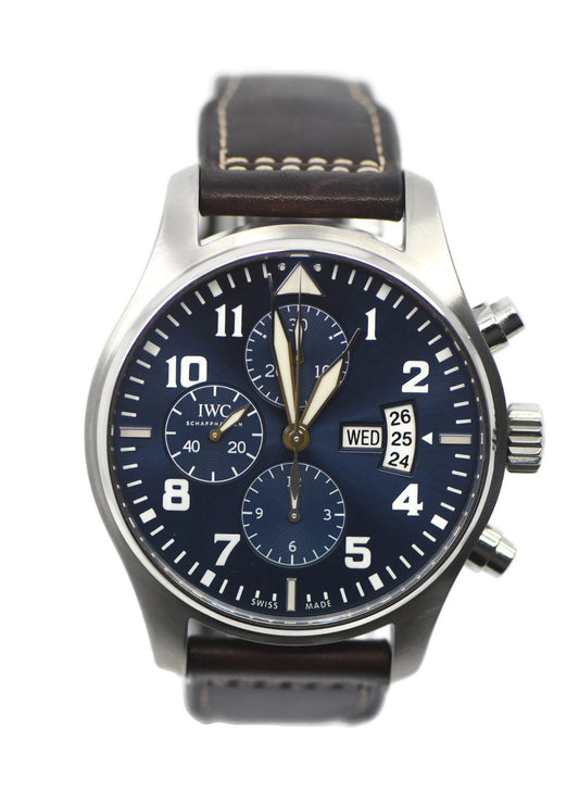 IWC Pilot Chronograph Stainless Steel Watch IW377706