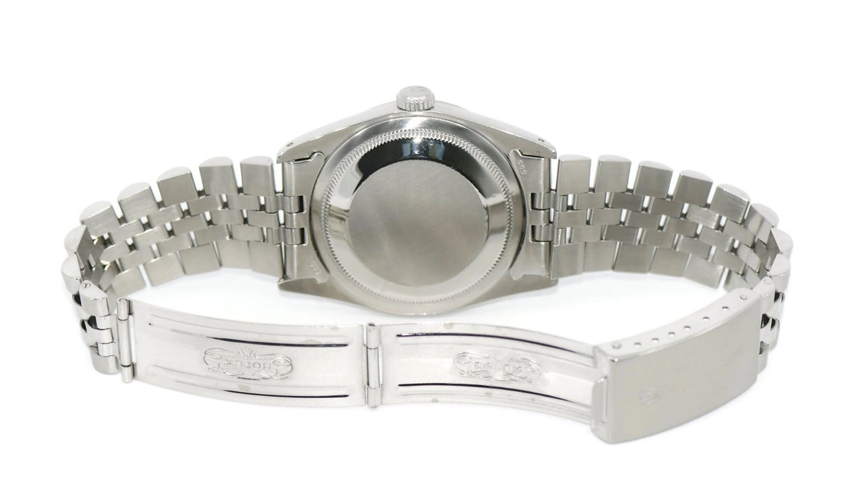 Rolex Datejust Diamond Stainless Steel Watch 16234