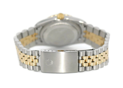 Rolex Datejust Diamond 18K/Stainless Steel Watch 16233