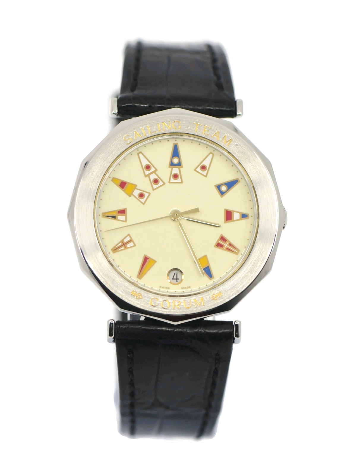 Corum Sailing Team Stainless Steel Watch 63.800.20