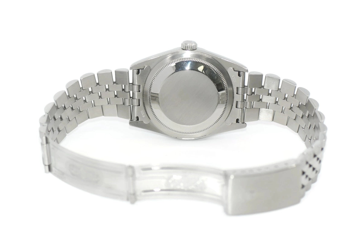 Rolex Datejust Diamond Stainless Steel Watch 16234