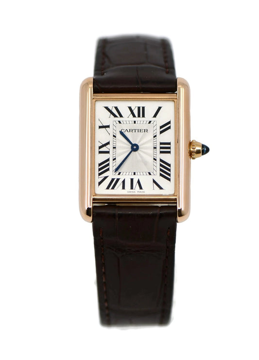 Cartier Tank Louis 18K Rose Gold Watch WGTA0011
