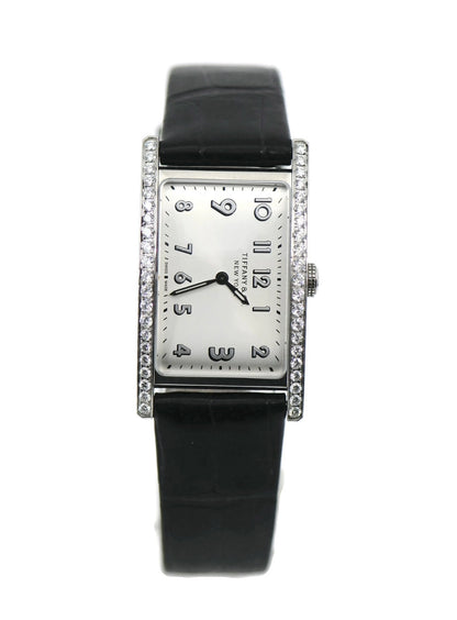 Tiffany & Co East West Diamond Stainless Steel Watch