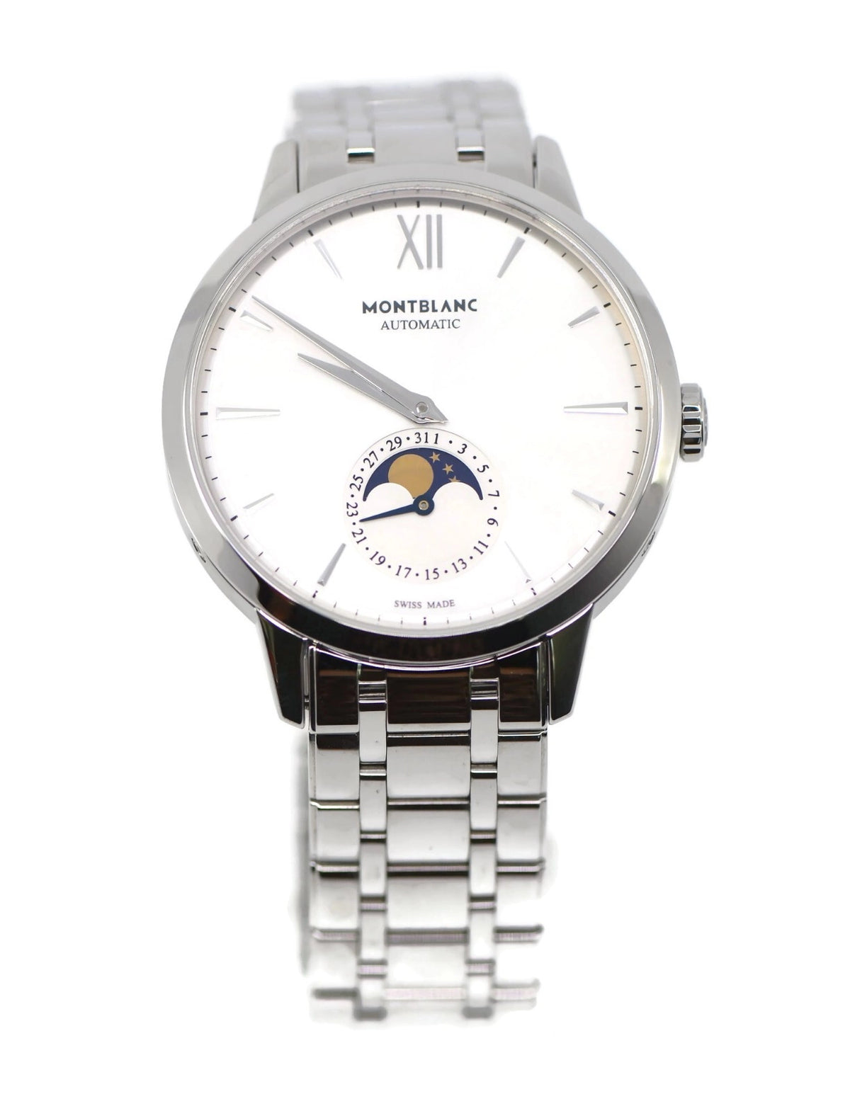Montblanc Heritage Spirit Moon Stainless Steel Watch 111184