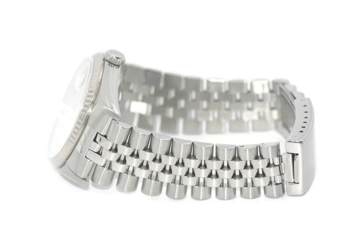 Rolex Datejust Diamond Stainless Steel Watch 16234