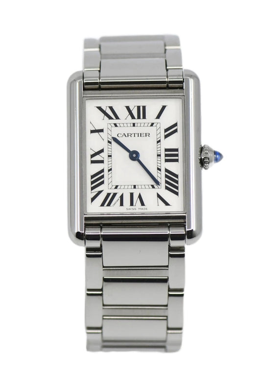 Cartier Tank Must Stainless Steel Watch WSTA0106