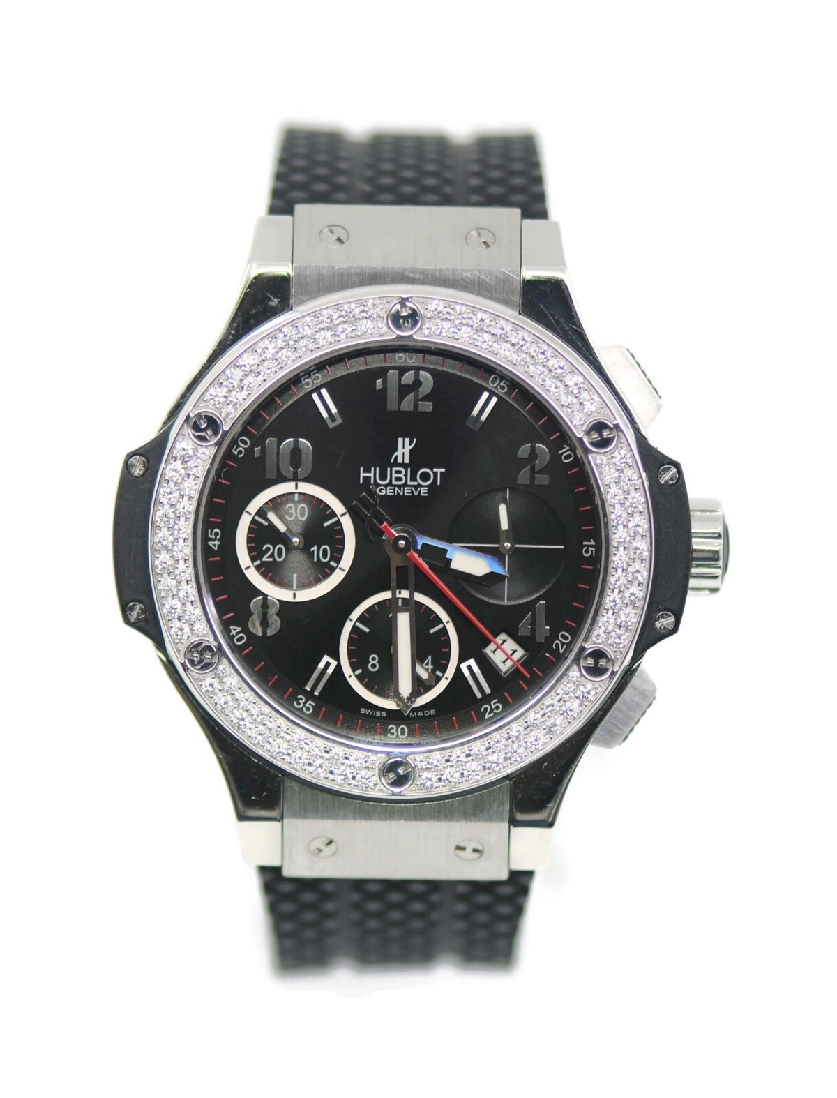 Hublot Big Bang Diamond Stainless Steel Watch 341.SX.130.RX.114