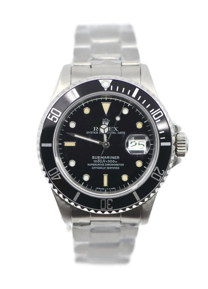 Rolex Submariner Stainless Steel Watch 16610