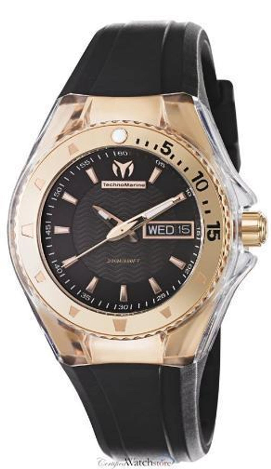 Technomarine Cruise Rose Gold Tone Stainless Steel Watch 110037