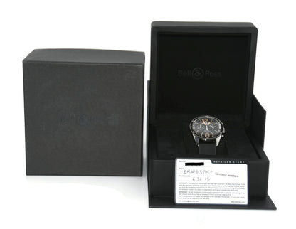 Bell & Ross Heritage Chronograph Stainless Steel Watch BR126